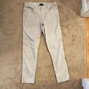 Lululemon ABC pants swift cotton. Size 34. Khaki.